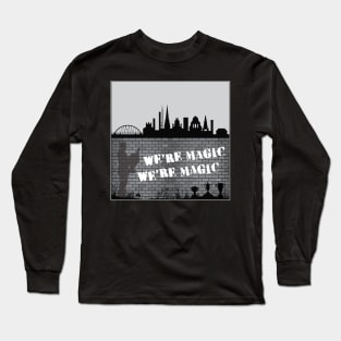 Graffiti On The Wall Long Sleeve T-Shirt